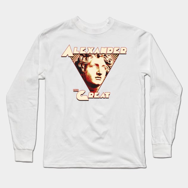 Alexander the Great Long Sleeve T-Shirt by Doc Multiverse Designs